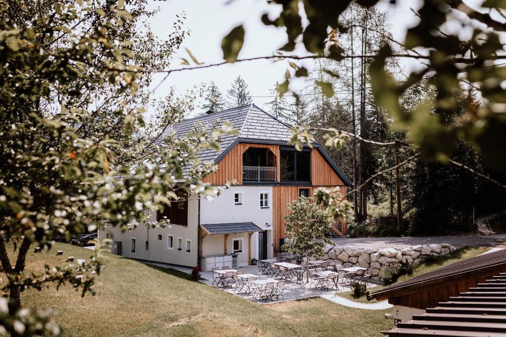 באד אאוסי Das Schutzhaus-Bed And Breakfast-Dein Basislager Im Salzkammergut מראה חיצוני תמונה